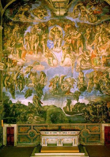 Last Judgment, Michelangelo Buonarroti